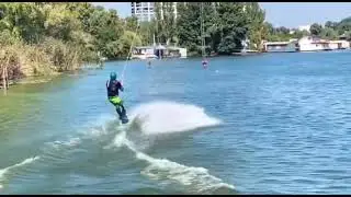 Тренировки на реверсе. Wakeboard 2021. Sentosa Cable Park