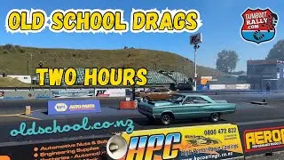 Over 100 Cars | 2 Hours of Pure Oldschool Drag Racing | Burnouts & Hard Launches