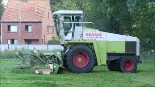 Claas Jaguar 690 najaars gras maaien