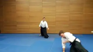 Tachi waza, Shomen uchi, Uchi kaiten nage