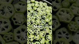 🙏Drying Okra 🇺🇸