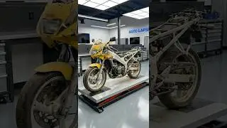 Yamaha TZR250 Ai Restoration ⚙️🛠️ #asmr #aibikerestoration #bikerestoration #classicbikes
