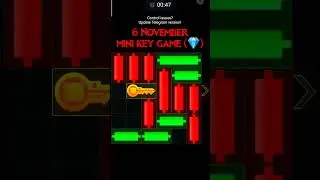 6 November hamster combat mini key mini game puzzle gaming key level