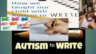 Autistic child ko writing and colour Krna kaise sikhaye #handwriting #coloring 