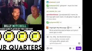 Banned from Billy Mitchell's Twitch Stream