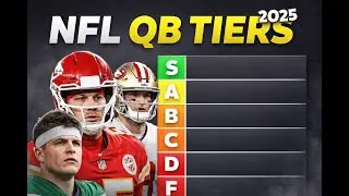 NFL QB Tier List 2025 (The FINAL Rankings of the Year)