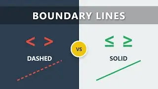 Solid vs Dashed Lines in Inequalities: Easy Algebra Guide