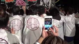 北之町上組2015　宮出し