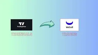 Stock trading using tradingview technicals and webull brokerage