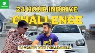 24 Hour InDrive Challenege😱 | InDrive 20K+ Earning Profit?💵 | Challenge Completed😍 #talhamughal