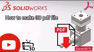 How to make 3D PDF File