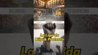 La Liga Protestosu: Oyuncular Susunca Yayın Kesildi!