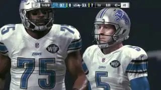 Madden 17 - Wild Card Week - Detroit Lions vs Seattle Seahawks - Full Game - Simulation Nation