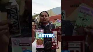 MR BEAST FEASTABLES VS HERSHEY&hellip; What&rsquo;s Better!? #feastables #mrbeast #mrbeastbar