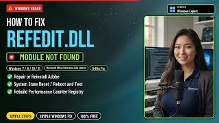 Fix refedit.dll Excel Error!