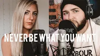 Never Be What You Want - We Are The In Crowd (Acoustic Cover) | Georgia Rae & Joel Johnson