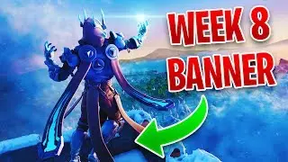 Fortnite Week 8 SECRET/HIDDEN BANNER LOCATION - Season 7