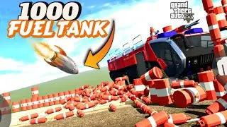 1000 FUEL TANK BLAST IN INDIAN BIKE DRIVING 3D #indianbikedriving3d #experiment #viral #parmentxpro