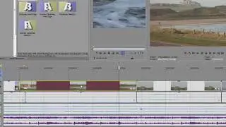Sony Vegas Pro 23   Crossfades And Controlling Transitions