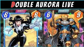 🔴 Marvel Snap LIVE | Double Aurora Buffs + Odin On-Reveal Loops