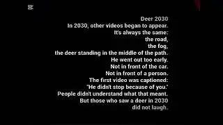 история о волке 2028 и олене 2030.the story of the wolf 2028 and the deer 2030