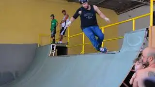Patins Street na mini ramp em Anápolis-Goiás (Campeonato)