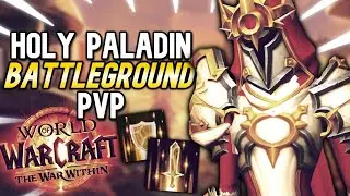 LIGHTSMITH MELEE WINGS ACTION! - 11.0.5 Holy Paladin PvP | WoW The War Within