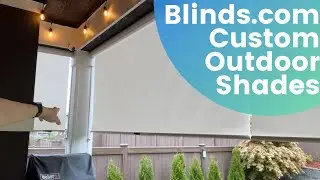 Installing Blinds.com Custom Outdoor Shades