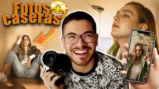 C&Oacute;MO HACER FOTOS EN CASA🏠📸 ft. Regina Pavon | Kevin Achutegui