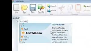 Tutorial 1   How to display text in small basic