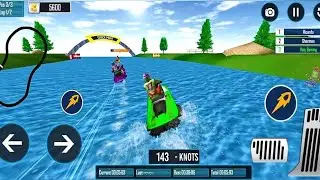 Water Boat Racing Game - Jet Ski Game Android Gameplay