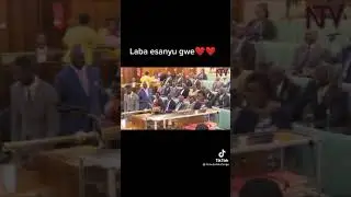 Hon Bobi Wine's first day in Parliament