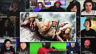 Mandrill Rope Bridge Chase Reaction | Jumanji The Next Level Mashup