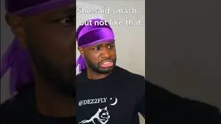 She said smash&hellip; but not like that 💀