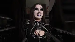 Goth girl turns into beauty queen 👀 #ytshorts #goth #makeover #transformed #gothgirl