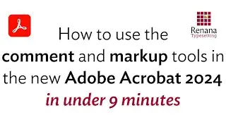 PDF markup in under 9 minutes