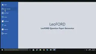 How to make Template for Leoford Question paper Generator