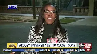 Argosy University in Tampa prepares students for closure