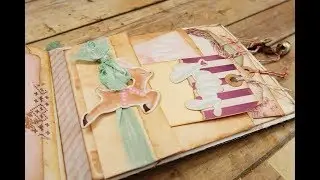 Embellishing the Pages & Tags Part 2~Glassine Bag~Santa Baby~#5 by jenofeve designs