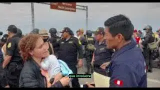 FRONTERA COLAPSADA MIGRANTES ENTRAN A PERU SIN CONTROL