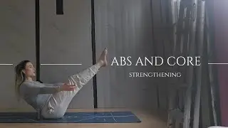 Abs and Core Strengthening - Filming in a yoga studio renovation!