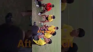 after match referee meeting 🤝#footballshorts #referee #official #shorts #fyp #youtubeshorts