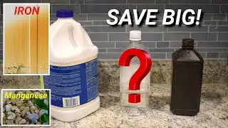 DIY Iron & Manganese Stain Remover For Well Water Sprinkler(SAVE $$)