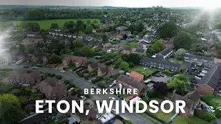 UK 🇬🇧 | Eton & Windsor Drone Tour | Historic Towns by the Thames