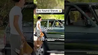 Found steve again 😂 #prankshorts #funny #global #prank #viral #dailyshorts
