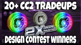CC2 Tradeups on Double Painted Weekend (+ Design Contest Winners)