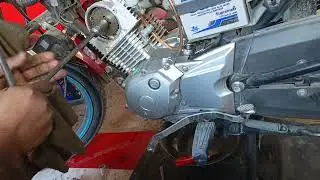 #automobile#maintenance #yamahariders #engine Oil Change and tuning 