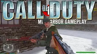 Call of Duty 1 Multiplayer Team Deathmatch Mp_Harbor | 4K
