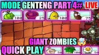 LIVE AKU AKAN MENAMATKAN PLANTS VS ZOMBIES PART 4 QUICK PLAY