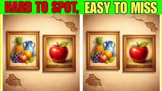 Hard Spot the Difference Challenge | Test Your Eyes